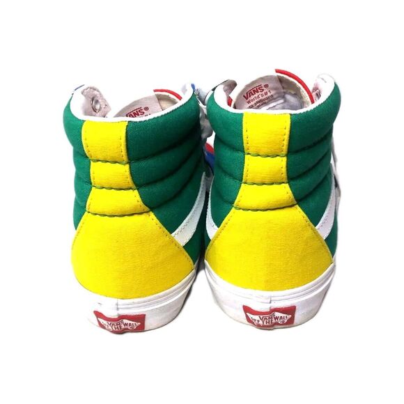 Vans SK8-Hi Colorblock Multi Bright Yacht Club Sneakers Women's Size 8 Shoes - Picture 5 of 9
